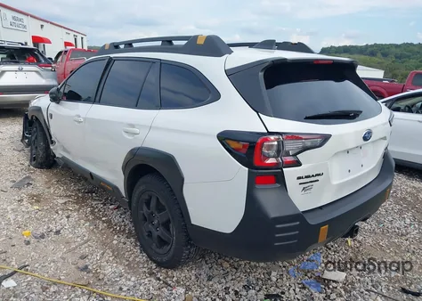 2025 Subaru Outback Wilderness from USA, damaged, VIN 4S4BTGUD8S3135018